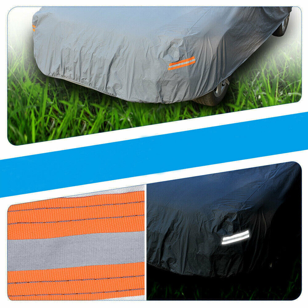 3XXL 7 Layers Full Car Cover Outdoor Rain UV  Waterproof Scratch