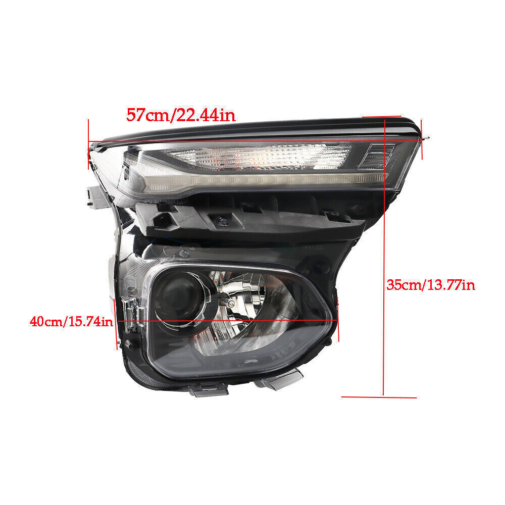 Right Headlight For 2021-2023 Chevy Trailblazer Halogen Signal W/Bulb