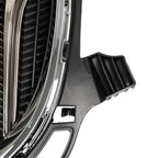 Front Bumper Upper Grille For 2015-2017 Buick Regal W/O GS Black&Chrome