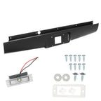 Rear Steel Bumper Roll Pan For 2004-2012 Chevy Colorado / GMC Canyon