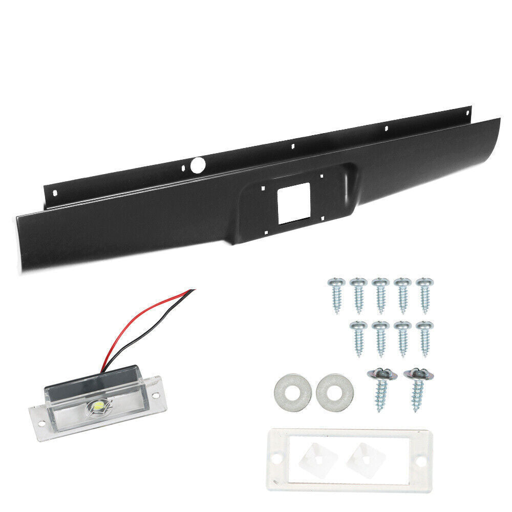 Rear Steel Bumper Roll Pan For 2004-2012 Chevy Colorado / GMC Canyon