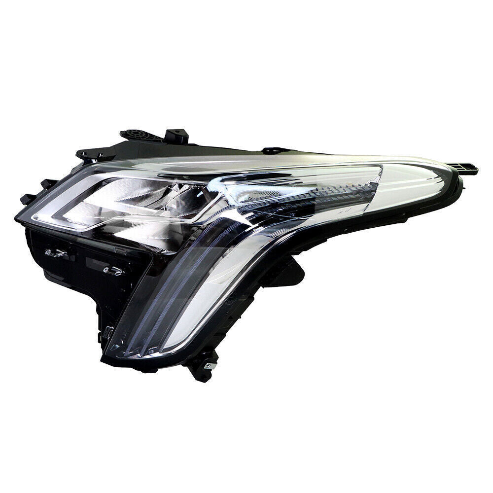 Left Headlight For 2018-2019 Cadillac XTS LED DRL Signal Chrome Clear