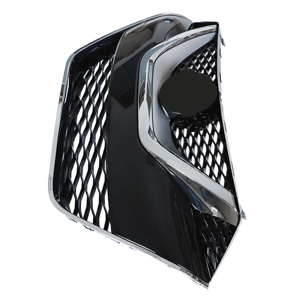 Chrome Black Grill Kit Front Grille For 2016-2017 Nissan Maxima Plastic