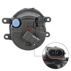 Front LH+RH Fog Light Lamps For 2012-2014 Toyota Prius C W/bezel+switch