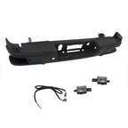 Rear Step Bumper Black For 2019-2021 Chevy Colorado W/Sensor Holes Steel