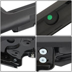 Rear Step Bumper Black For 2019-2021 Chevy Colorado W/Sensor Holes Steel