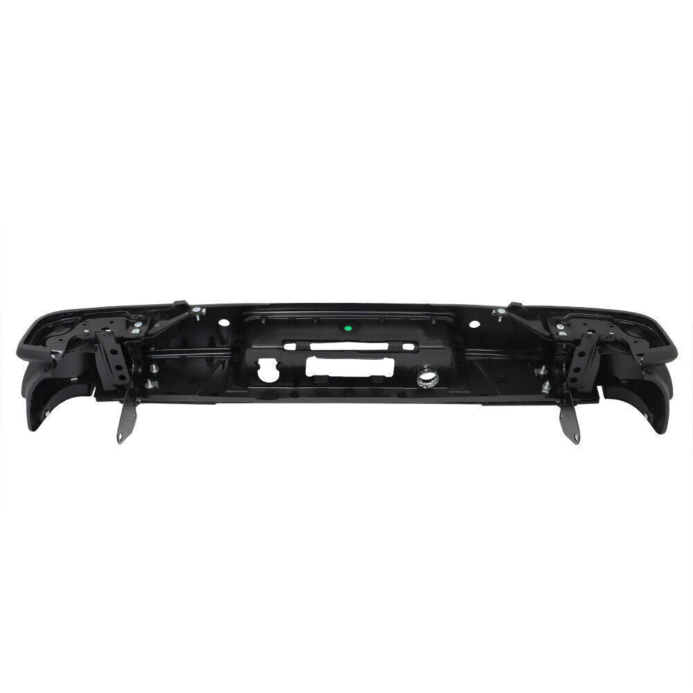 Rear Step Bumper Black For 2019-2021 Chevy Colorado W/Sensor Holes Steel