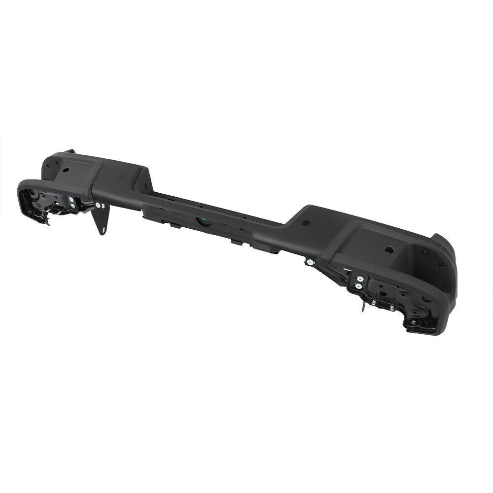 Rear Step Bumper Black For 2019-2021 Chevy Colorado W/Sensor Holes Steel