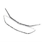 Front Upper Grille Lower Grille For 2019-2023 Chevrolet Malibu Chrome