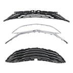 Front Upper Grille Lower Grille For 2019-2023 Chevrolet Malibu Chrome