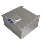 15 Gallon Polished Aluminum Racing Drift Fuel Cell Tank + level Sender