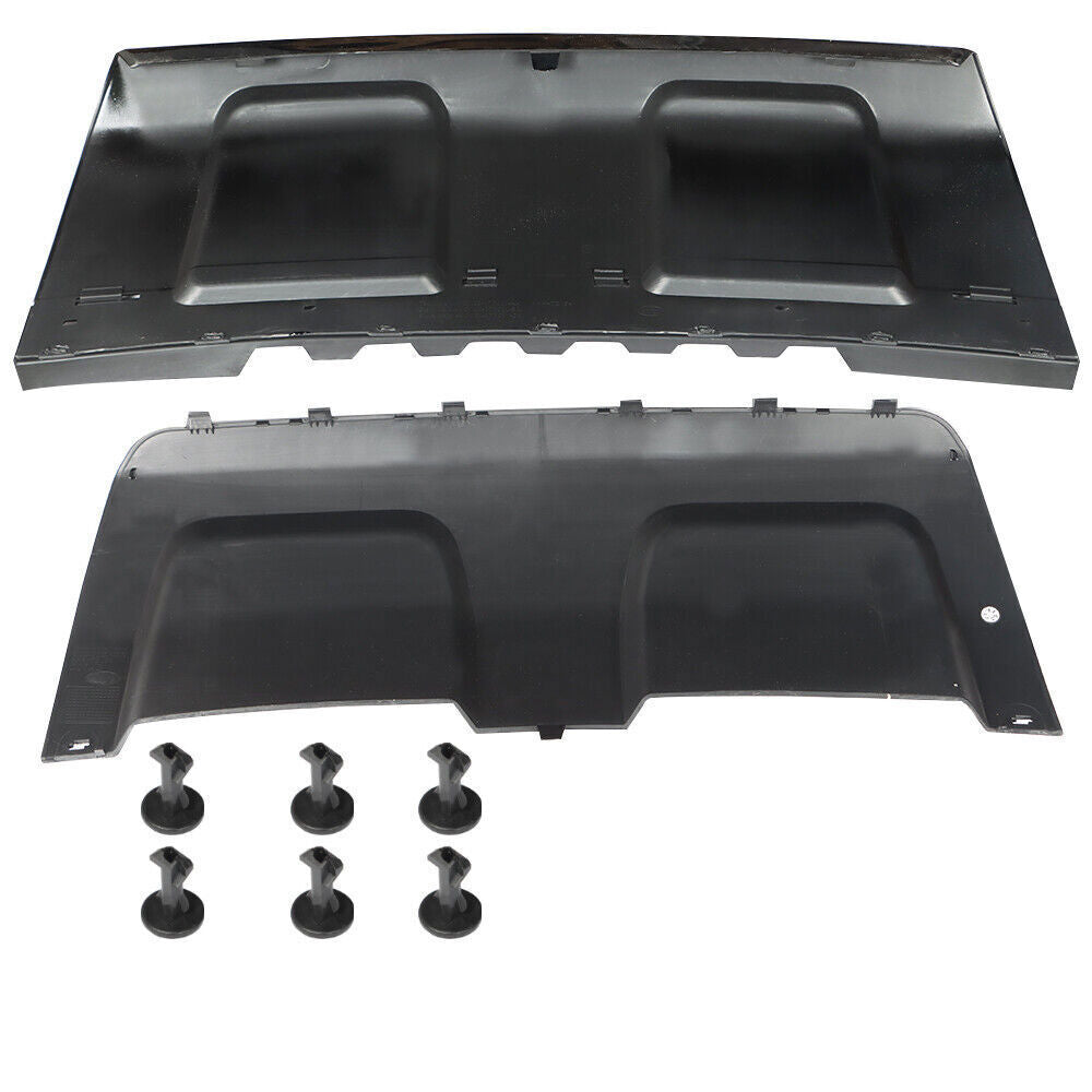 Front+Rear Bumper Skid Plate Trim Cover For 2014-2017 Range Rover Sport