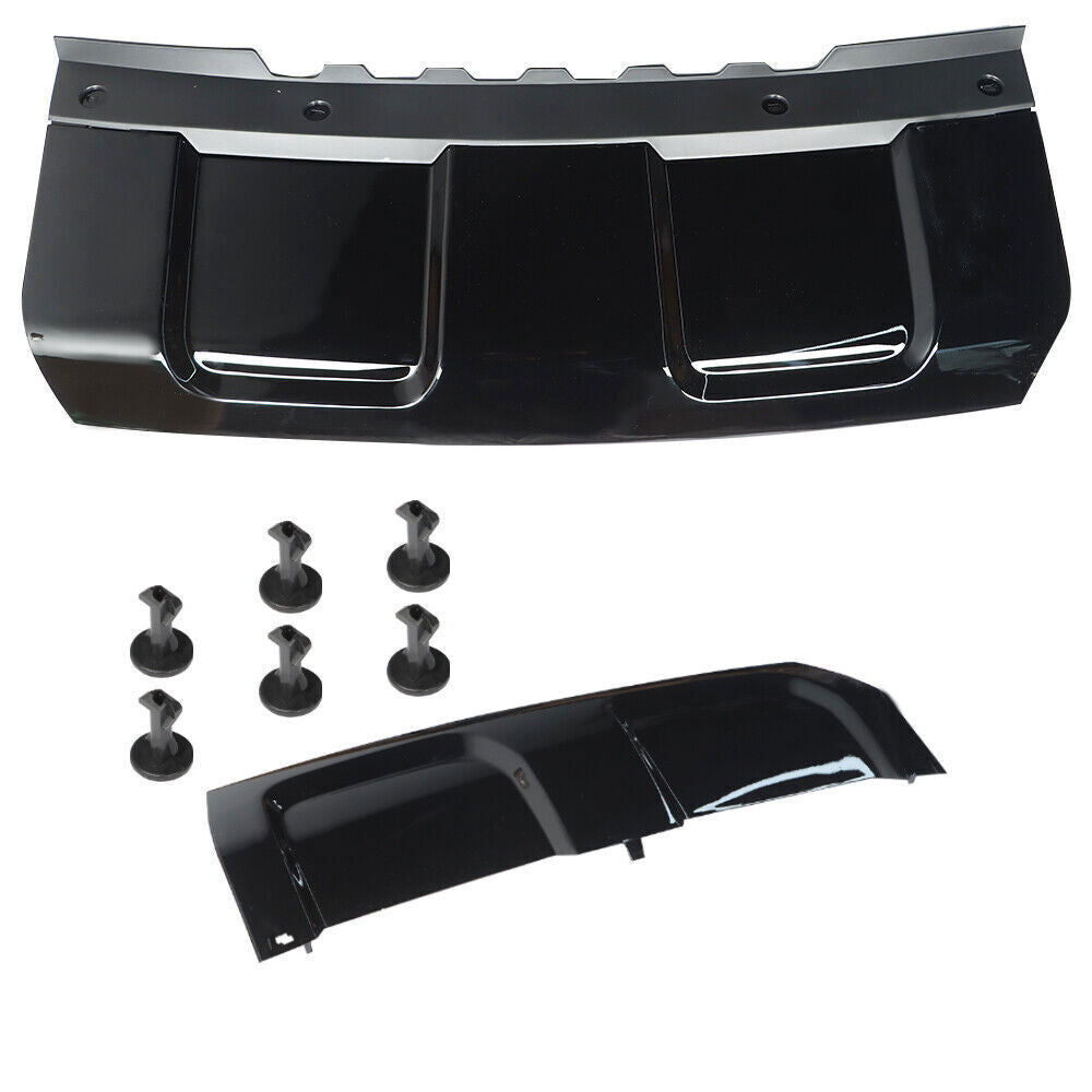 Front+Rear Bumper Skid Plate Trim Cover For 2014-2017 Range Rover Sport