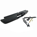 Rear Step Bumper Assembly For 1995-2004 Toyota Tacoma Truck Black Steel