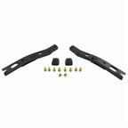 Rear Step Bumper Assembly For 1995-2004 Toyota Tacoma Truck Black Steel