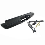 Rear Step Bumper Assembly For 1995-2004 Toyota Tacoma Truck Black Steel