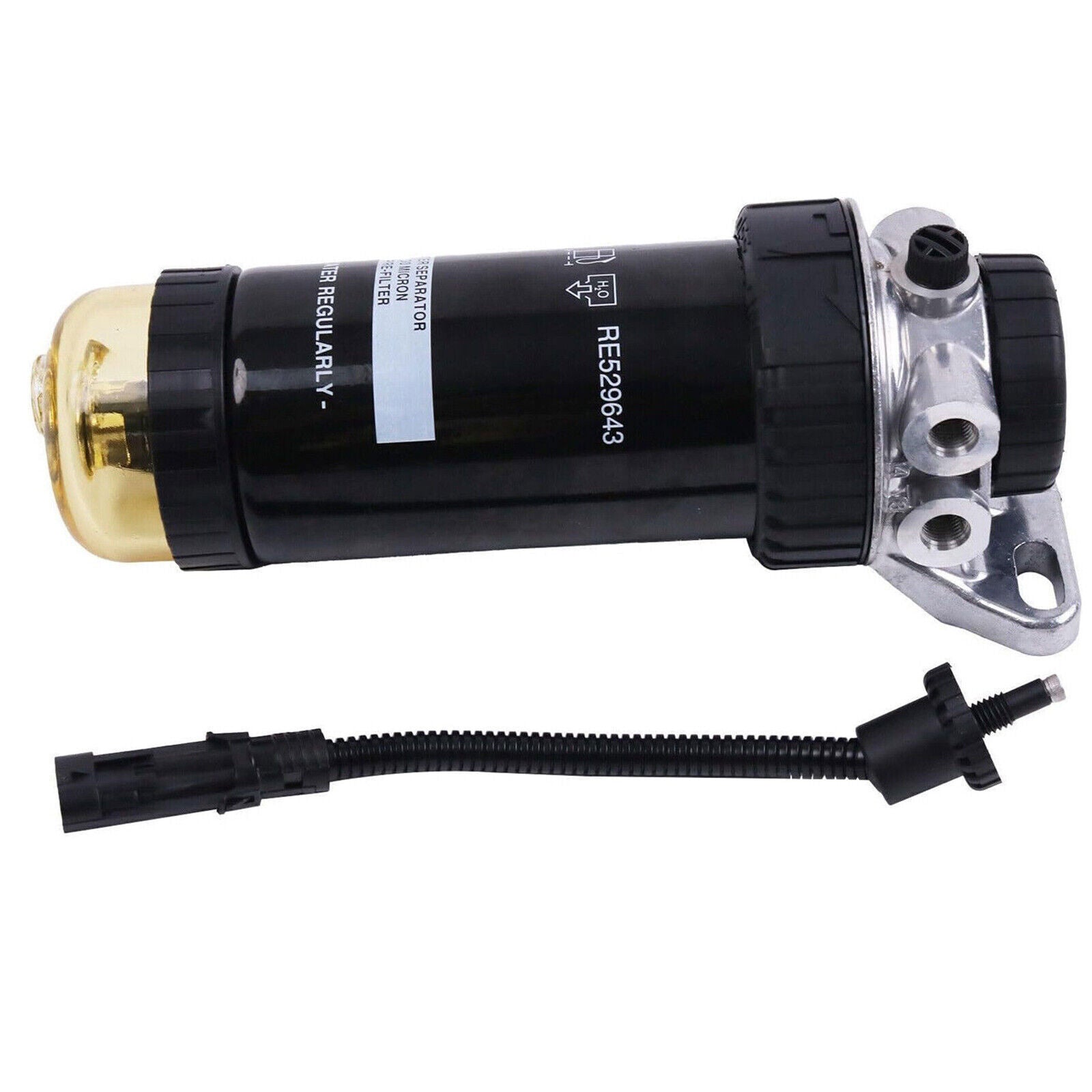 RE529641 Fuel Filter Water Separator for John Deere Engine 3029 4045 6068 6090