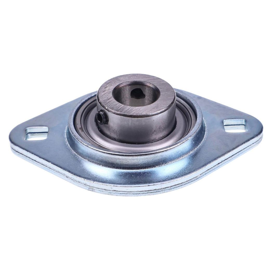 1/2" Pressed Steel Two Bolt Flange Bearing SBSFL201-08 SBPFL201-08 SBPFL201-8