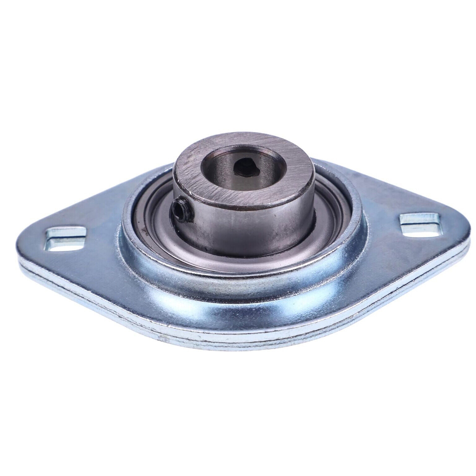 1/2" Pressed Steel Two Bolt Flange Bearing SBSFL201-08 SBPFL201-08 SBPFL201-8
