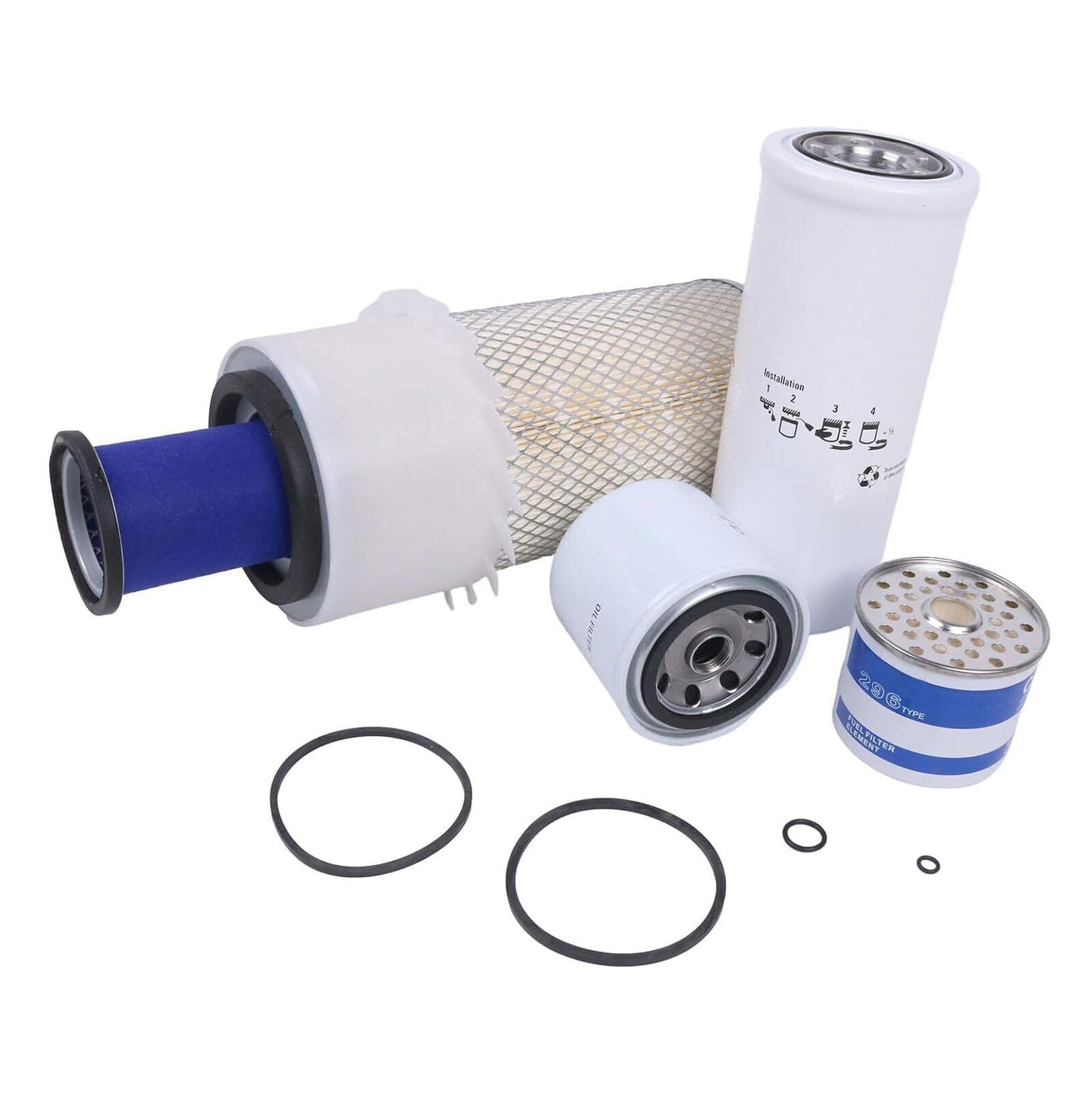 Maintenance Filter Kit 6668819 For Bobcat Skid Steer 641 643 645 731 741 743 825
