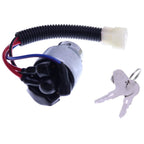 TC020-31820 Ignition Starter Switch with 3 Position 4 Connection Termials 2 Keys