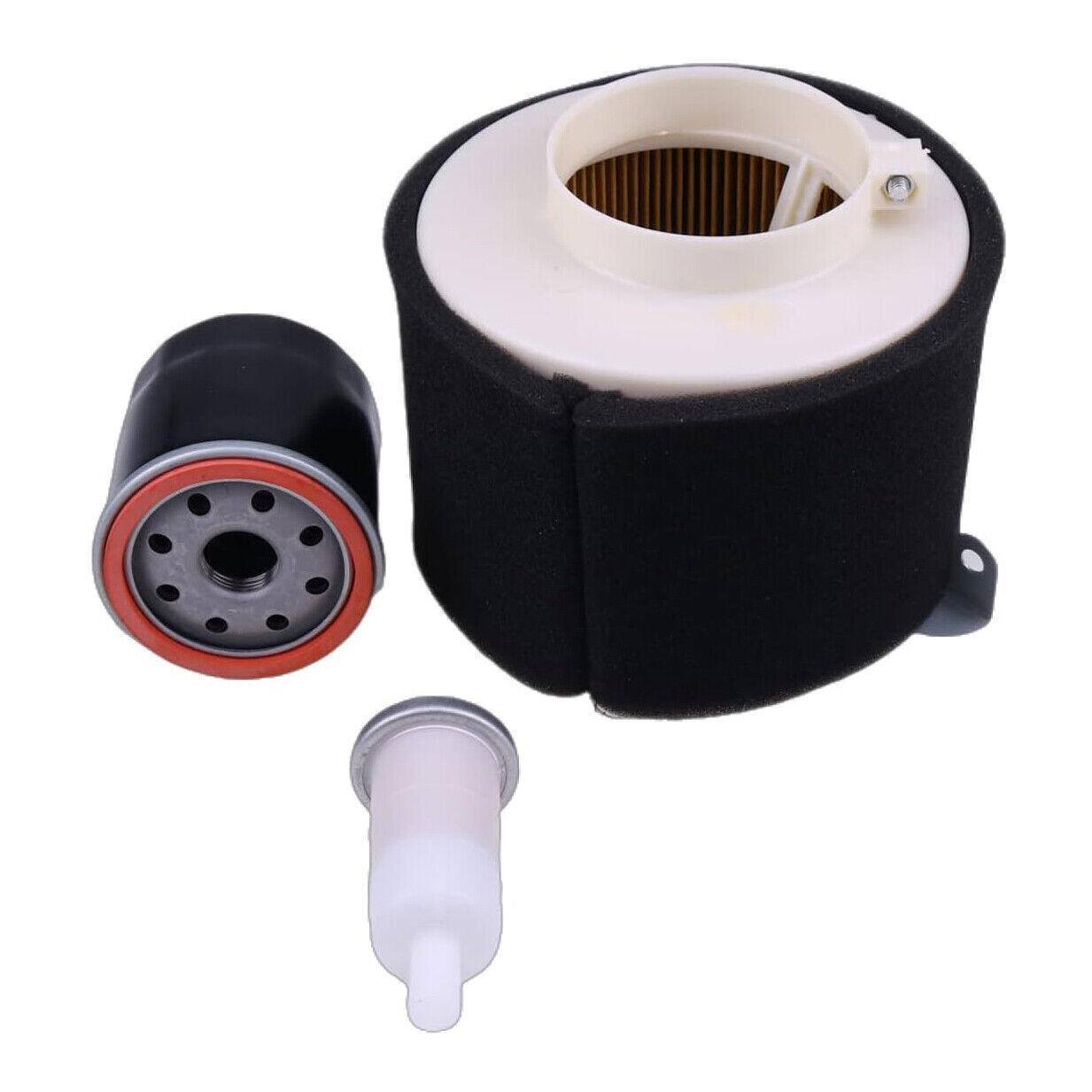 New Air,Fuel,Oil Filter Kit 11029-1004 For Kawasaki Mule 2500 2510 2520 500 520