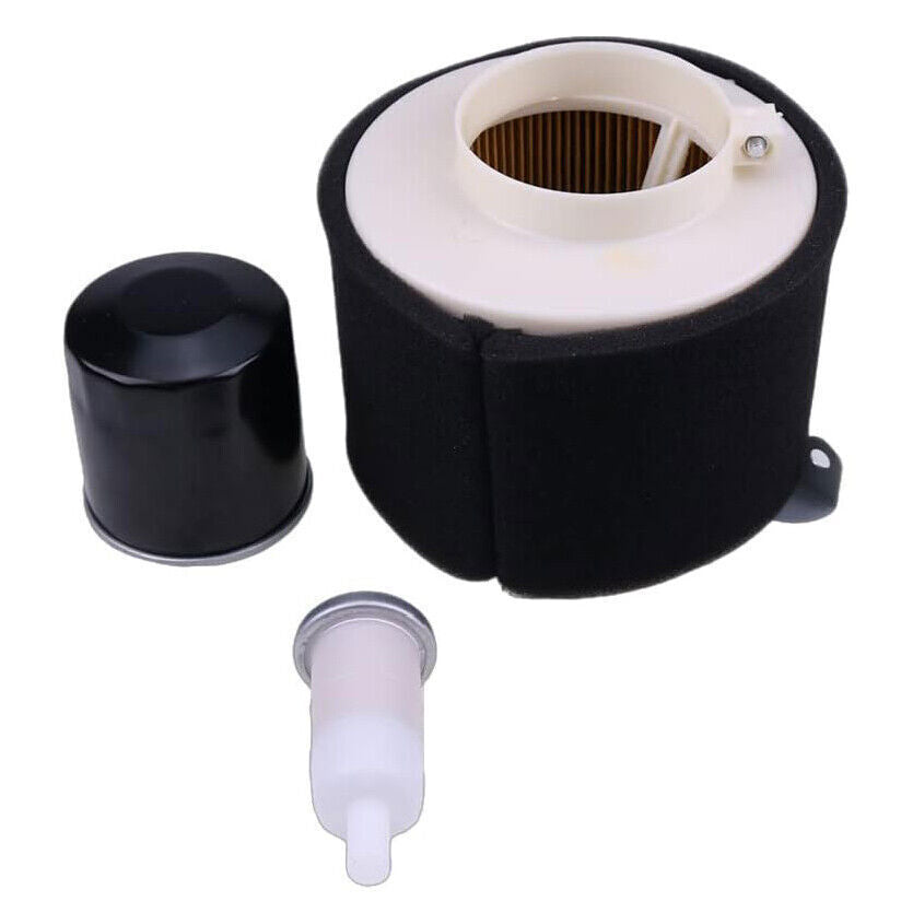 New Air,Fuel,Oil Filter Kit 11029-1004 For Kawasaki Mule 2500 2510 2520 500 520