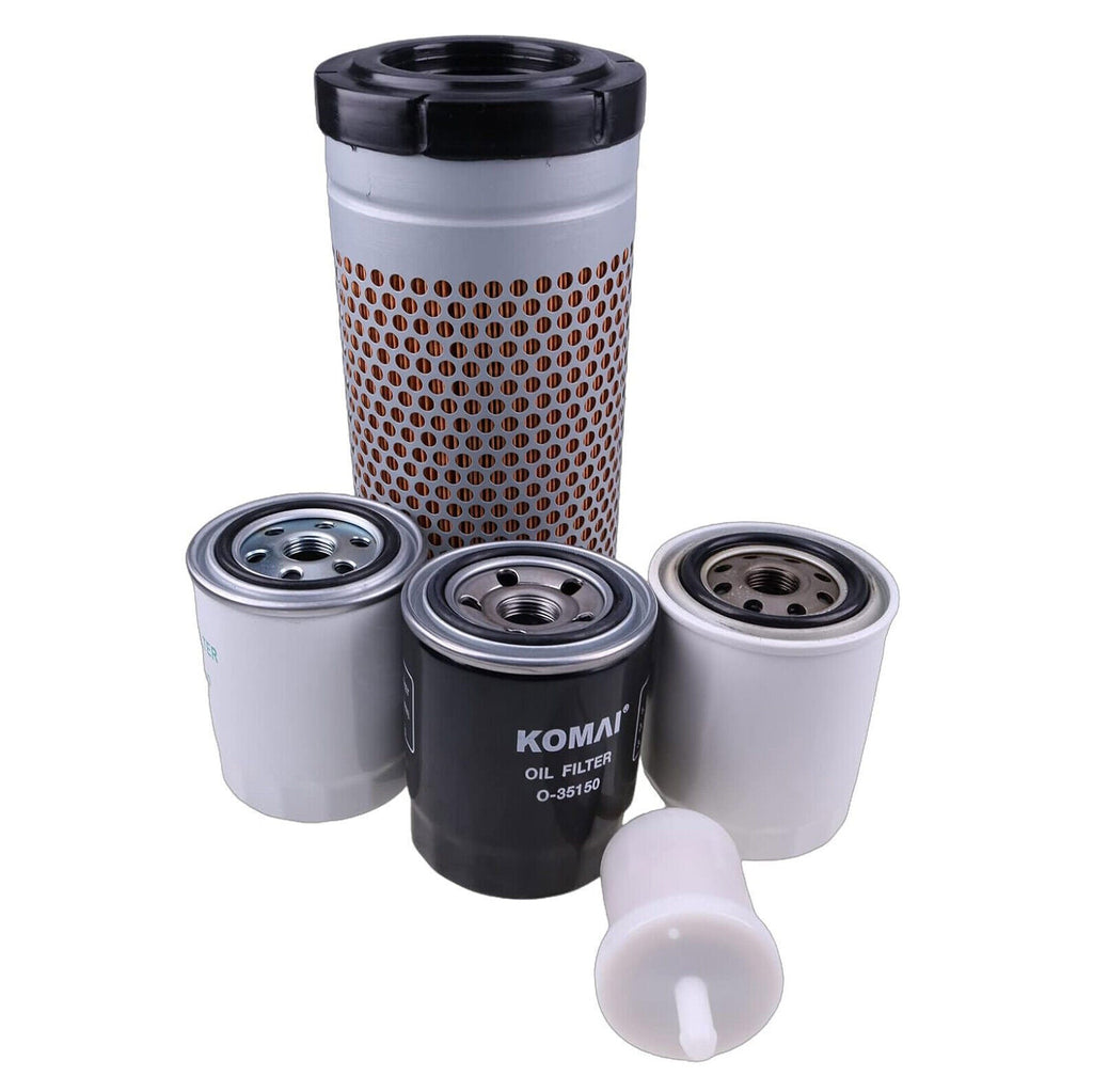 Filter Kit Compatible with Kubota RTV1140CPX with D1105-E3 Engine