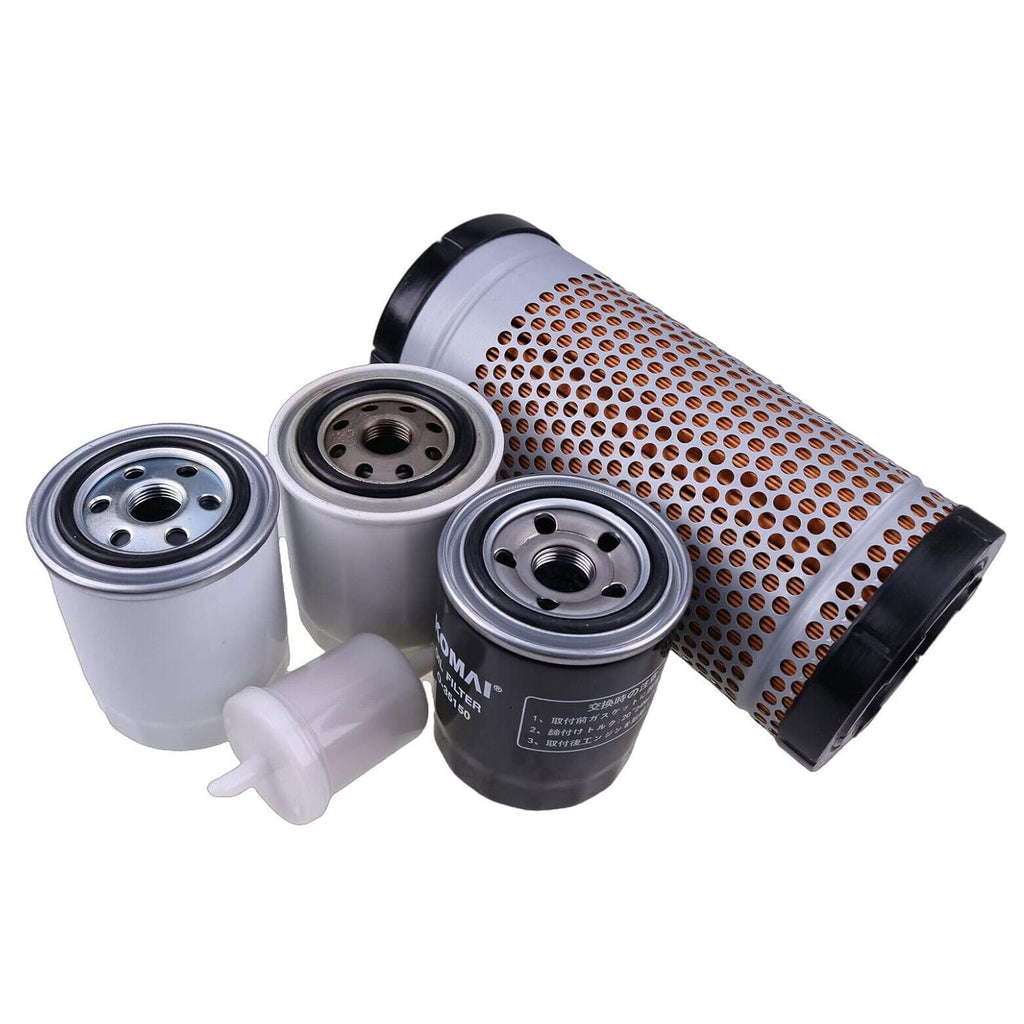 Filter Kit Compatible with Kubota RTV1140CPX with D1105-E3 Engine