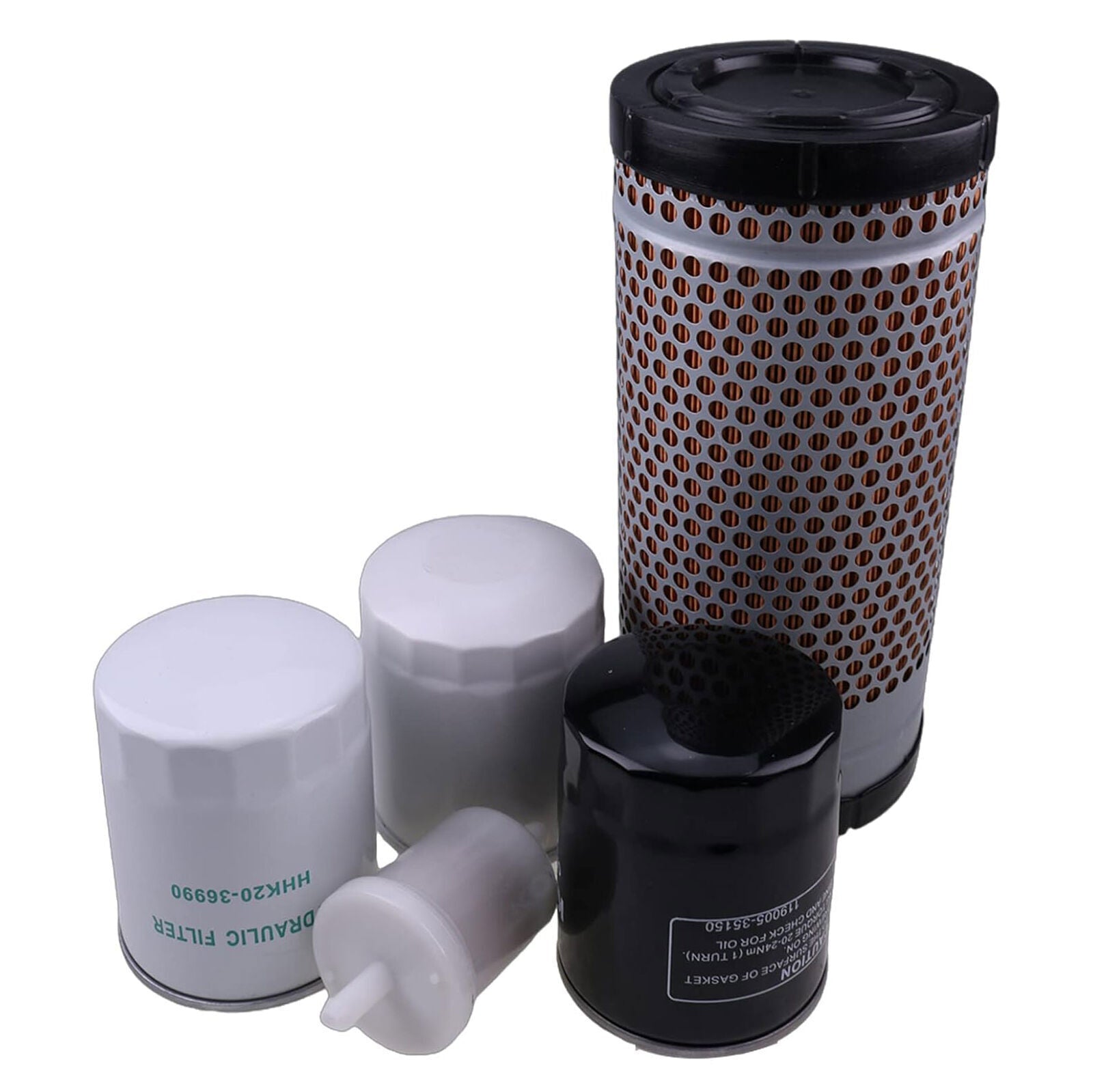 Filter Kit Compatible with Kubota RTV1140CPX with D1105-E3 Engine