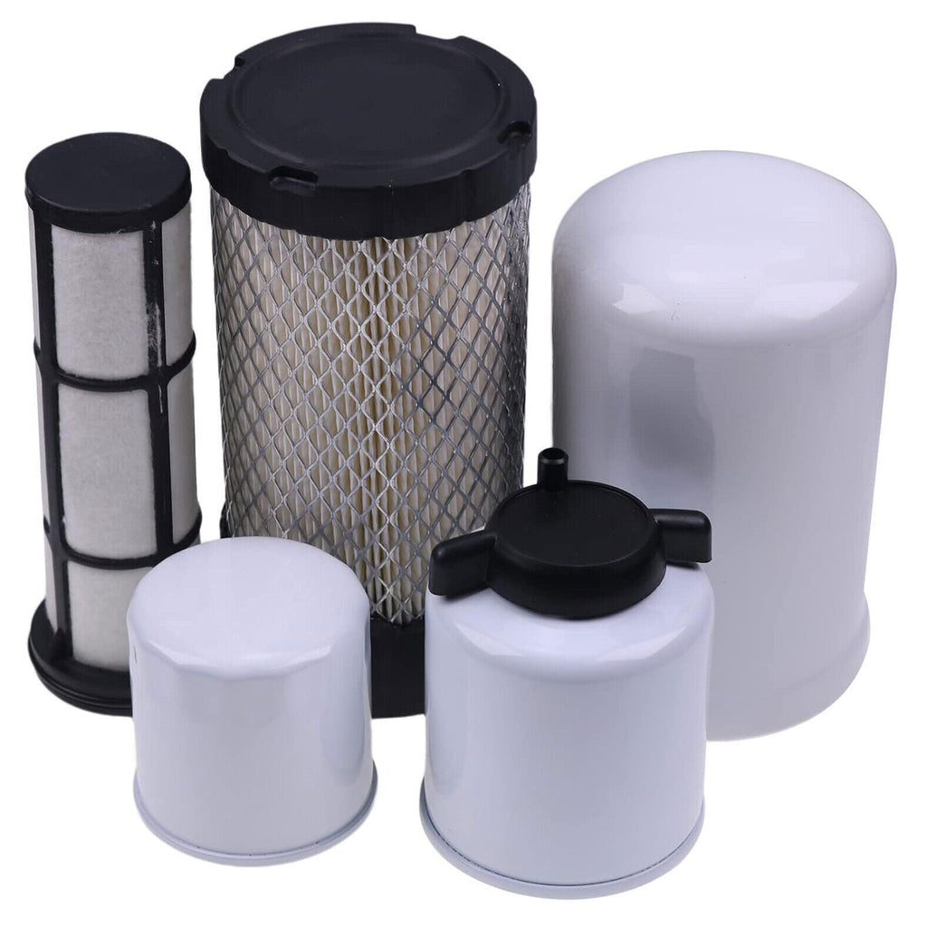 Air Fuel Oil Lube Filter Kit 6671057 For Bobcat MT52 MT55 MT85 Mini Track Loader