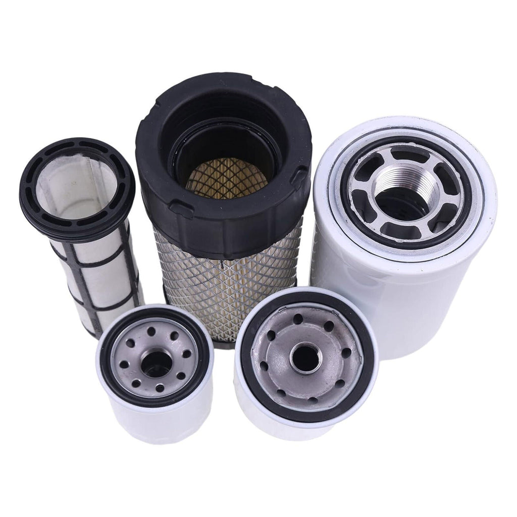Air Fuel Oil Lube Filter Kit 6671057 For Bobcat MT52 MT55 MT85 Mini Track Loader