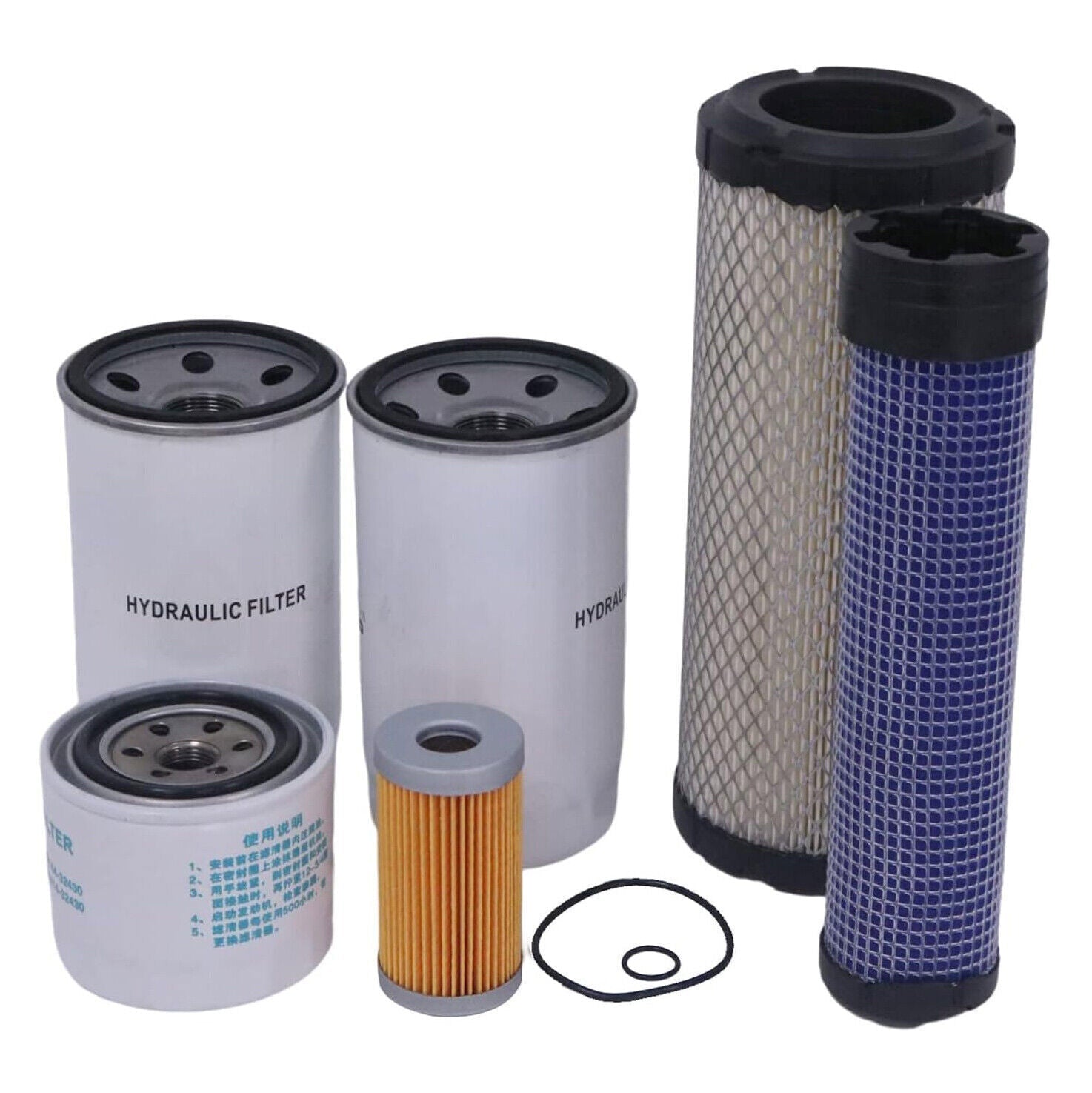 Filter kit HH164-32430 For Kubota L39 Complete Service Kit