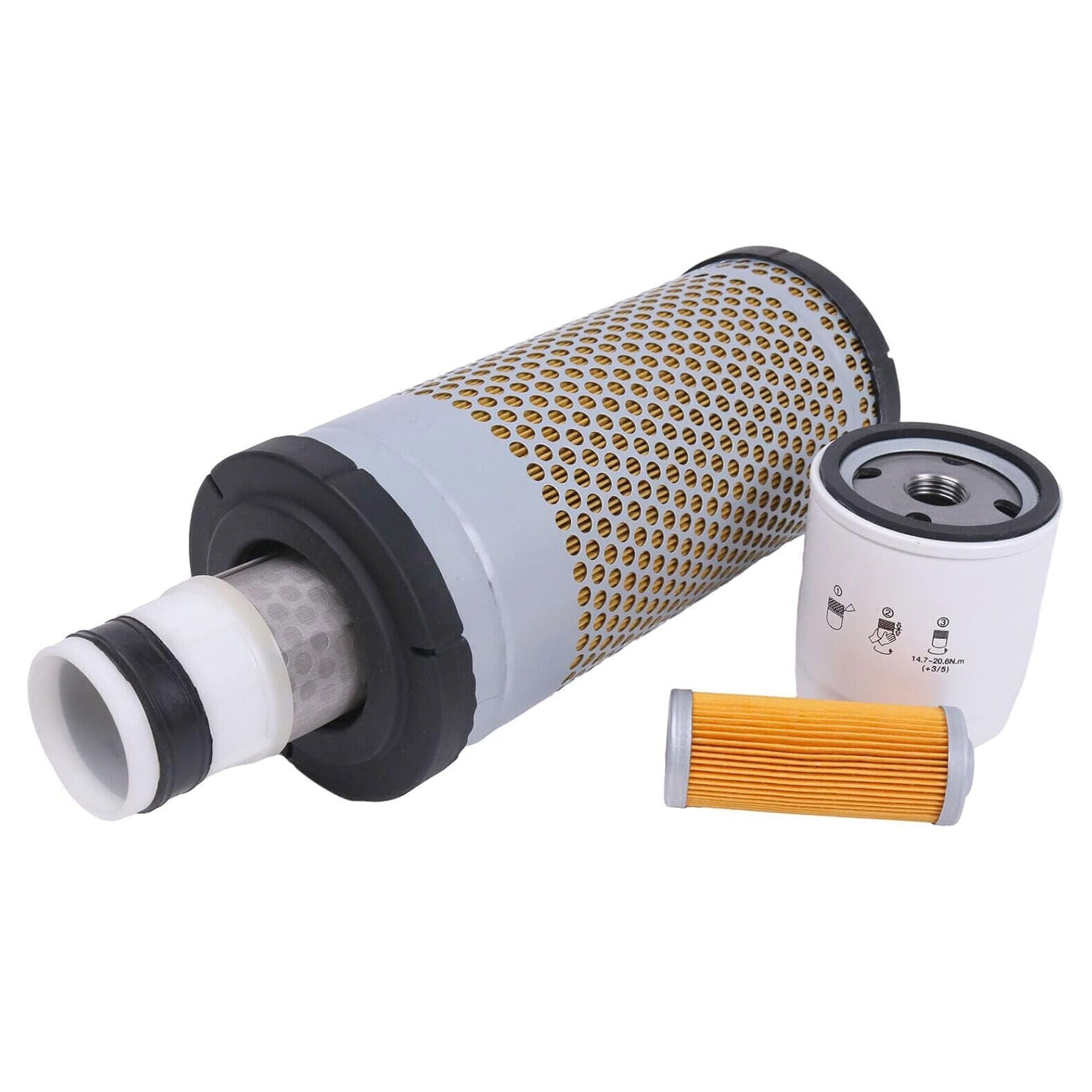 Service Filter Kit Compatible with Mahindra 3616 Tractors w/Gear Transmission