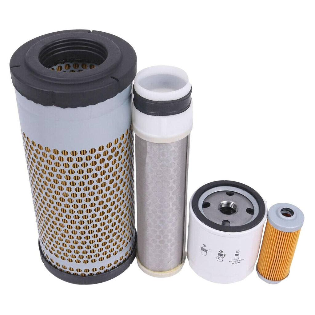 Service Filter Kit Compatible with Mahindra 3616 Tractors w/Gear Transmission