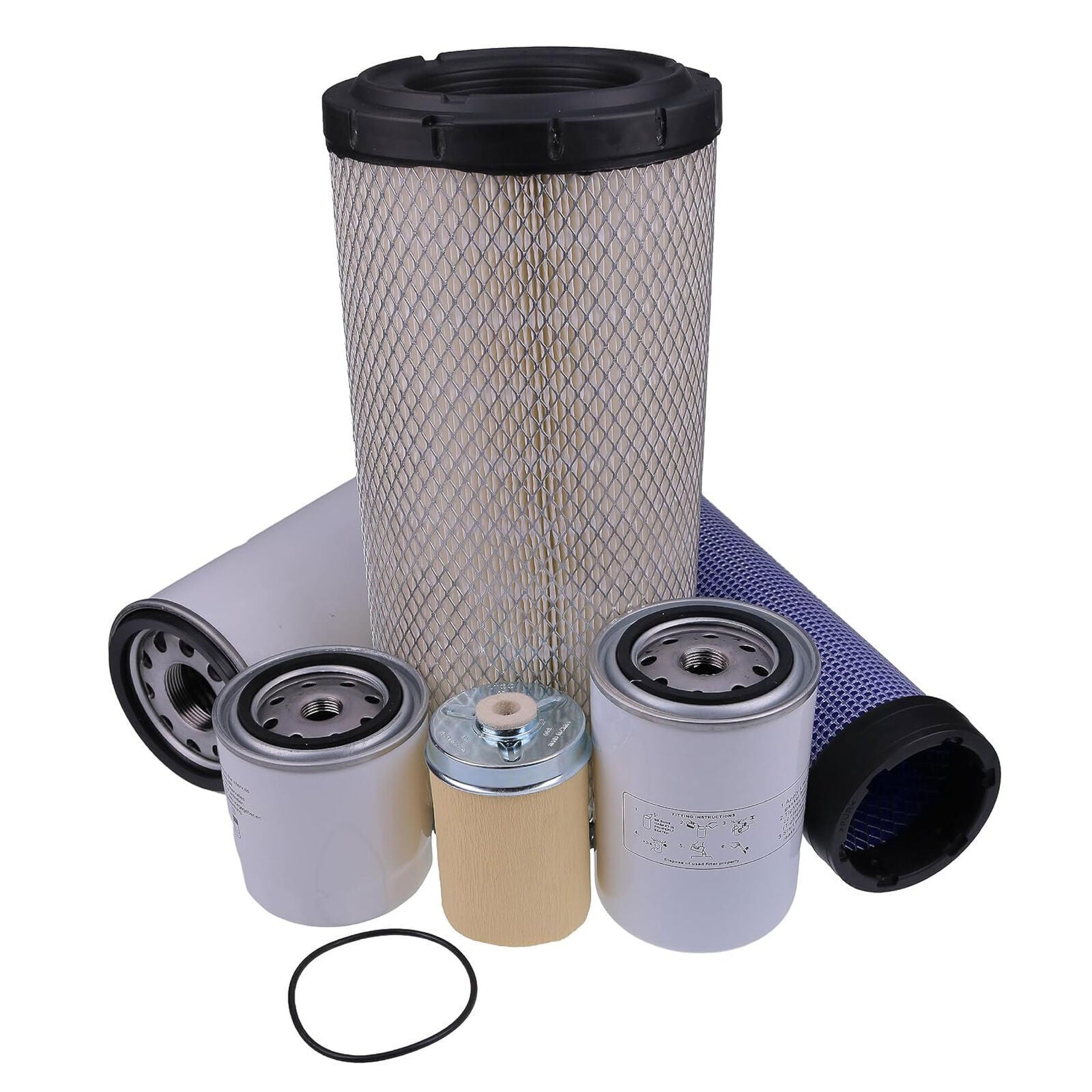 Filter Kit 006000456F1 006000455F1 001081778R93 For Mahindra 5520 6520 Tractors