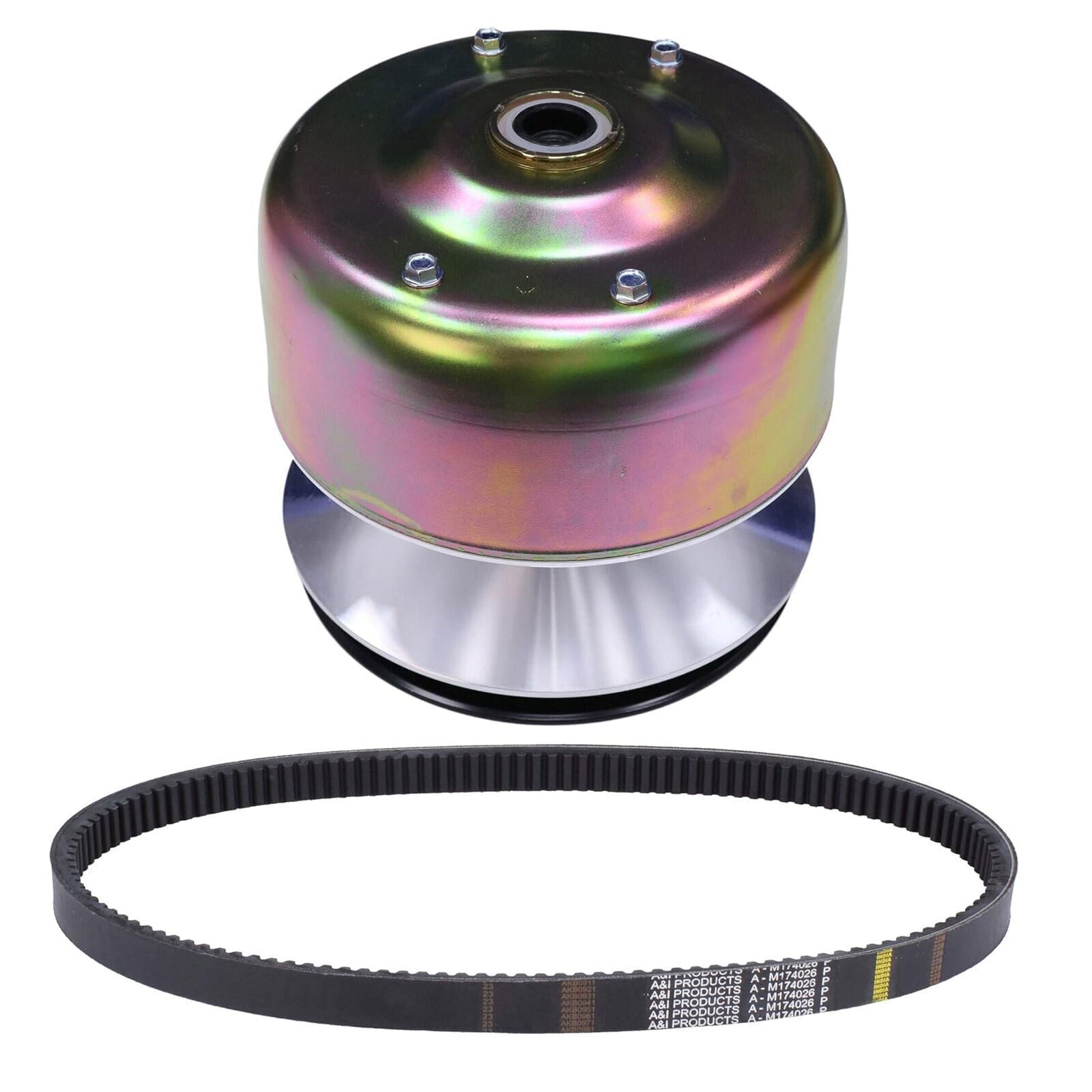 Primary Drive Clutch with Belt AM137898 For John Deere 4x2 Gator Utility Vehicle