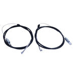 2PCS Control Cable 105-1845 For 2002-2009 Toro 20001 20003 20005 20007 20012