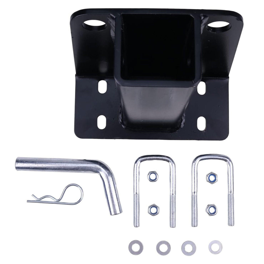 2 Inch Receiver Trailer Tow Hitch with Pins and Clips Kit For 2007-2016 Kawasaki