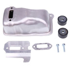 Muffler Kit With Exhaust Gasket 4238-140-0610 For Stihl TS410 TS420 Saws