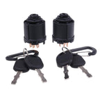 2PCS 5 Terminals 3 Positions Ignition Switch 430-706 with 2 Keys For AYP 140399