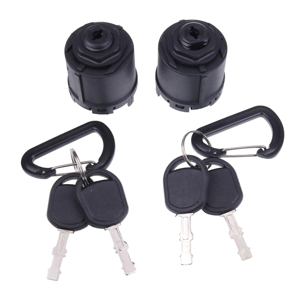 2PCS 5 Terminals 3 Positions Ignition Switch 430-706 with 2 Keys For AYP 140399