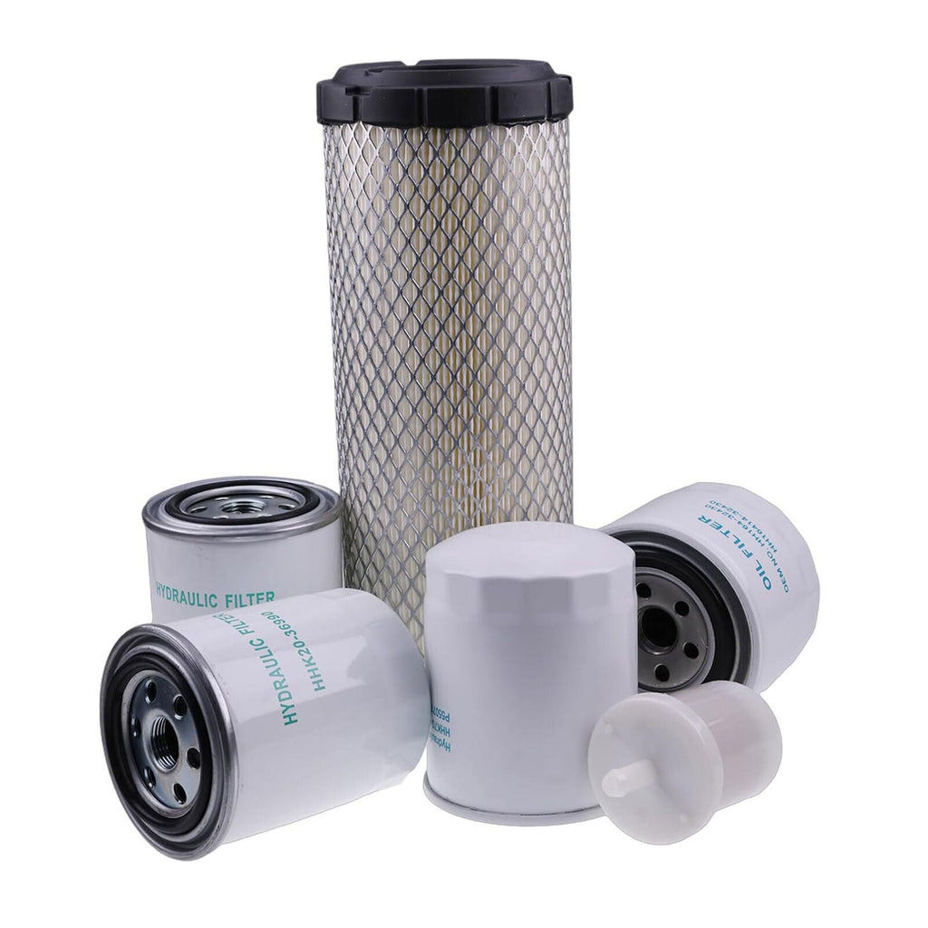 Maintenance Filter Kit 77700-01820 Compatible with Kubota RTV1100 (S/N <31002)