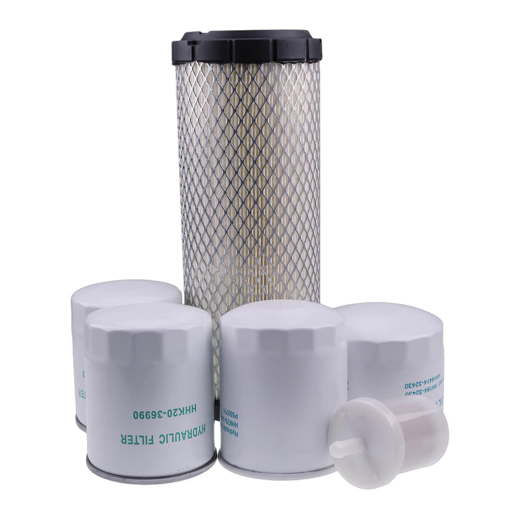 Maintenance Filter Kit 77700-01820 Compatible with Kubota RTV1100 (S/N <31002)