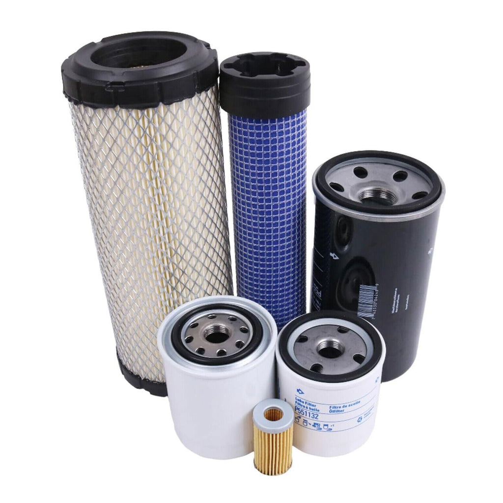 Maintenance Filter Kit 84475542 Kit for New Holland Compact Tractors TC25D