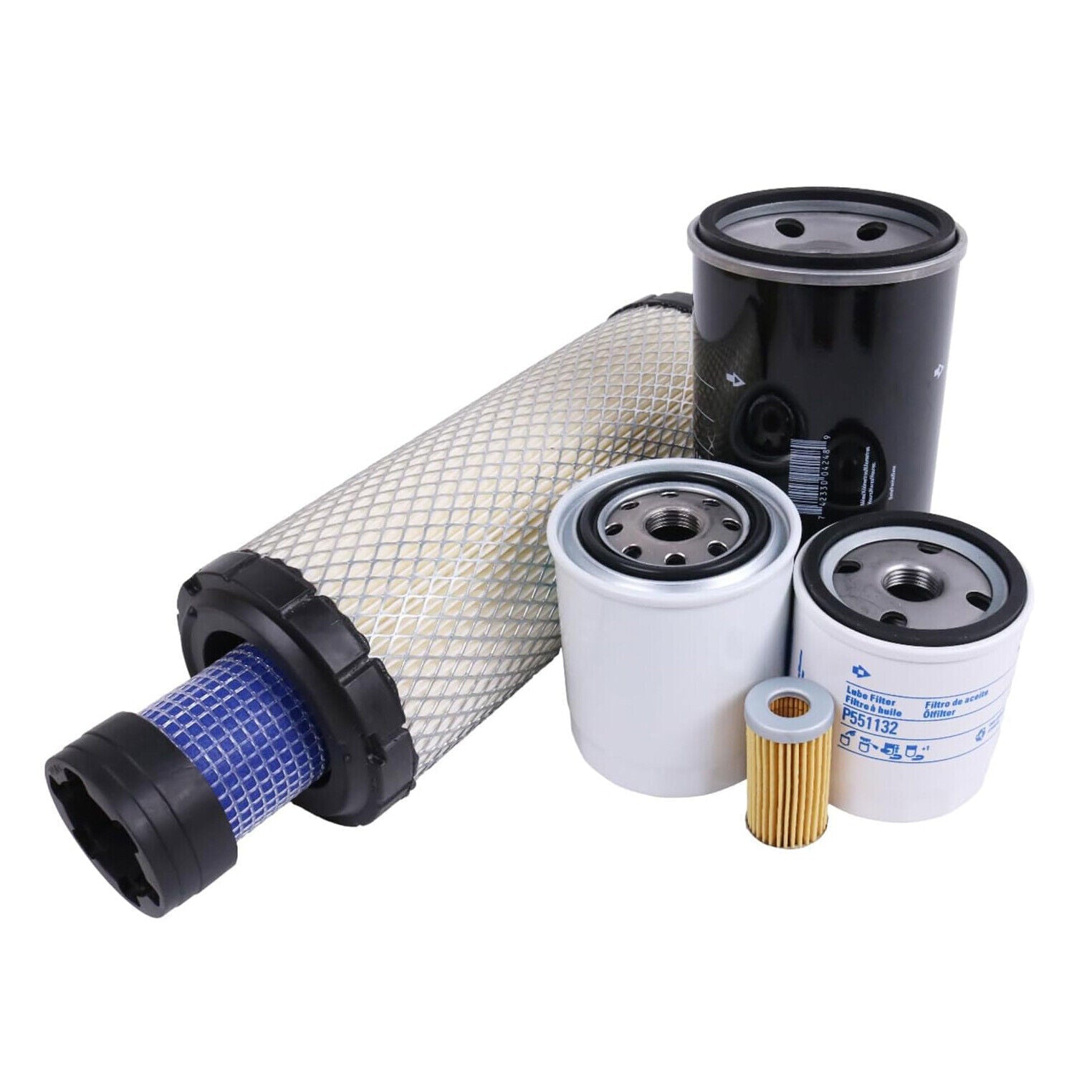 Maintenance Filter Kit 84475542 Kit for New Holland Compact Tractors TC25D