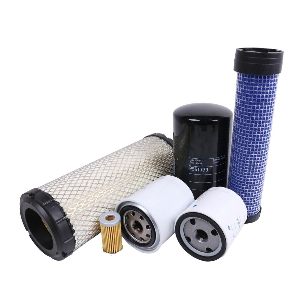 Maintenance Filter Kit 84475542 Kit for New Holland Compact Tractors TC25D