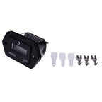 Black Hours Timer 1731185SM Compatible with Briggs and Stratton Models