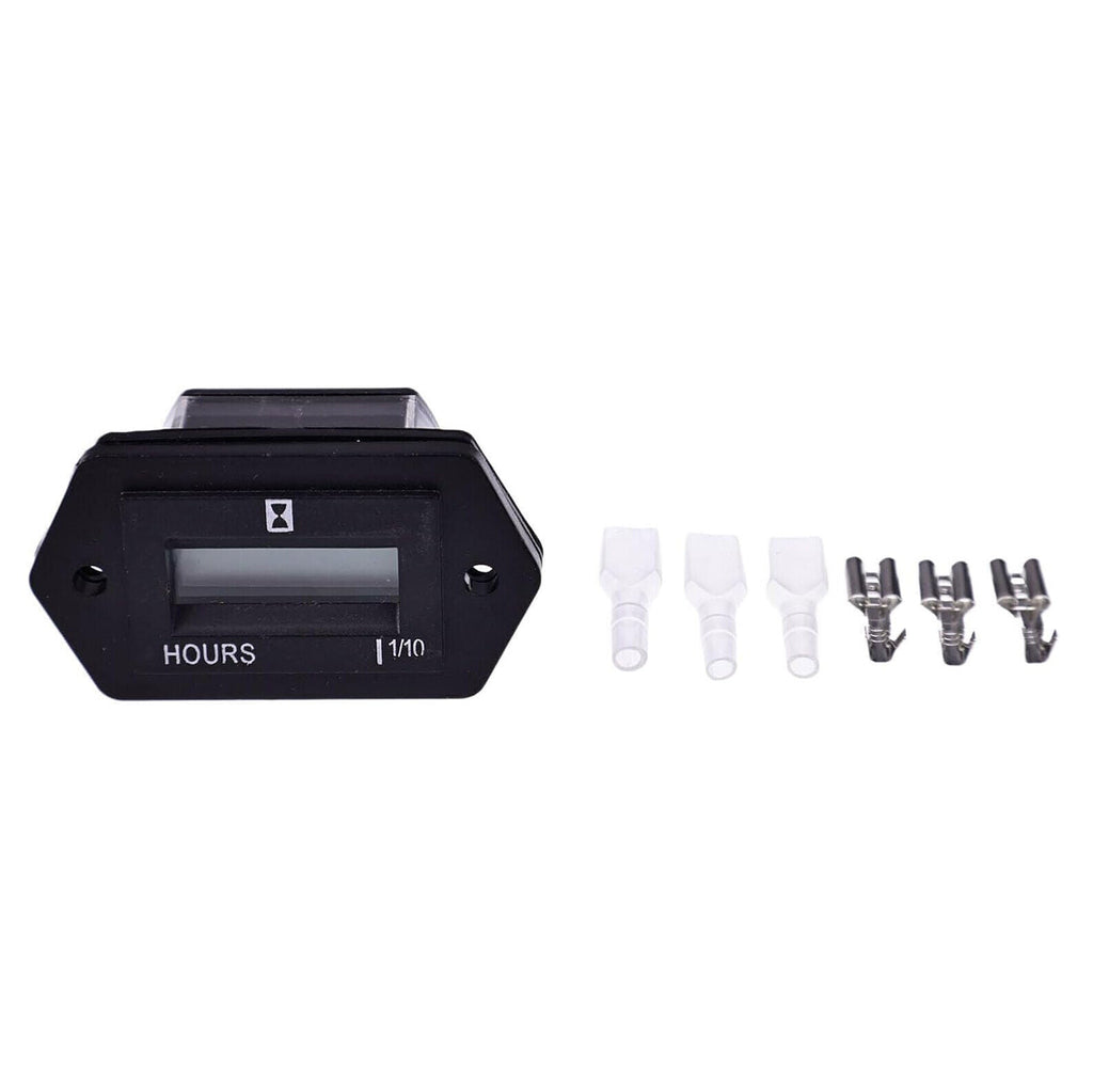 Black Hours Timer 1731185SM Compatible with Briggs and Stratton Models