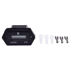 Black Hours Timer 1731185SM Compatible with Briggs and Stratton Models